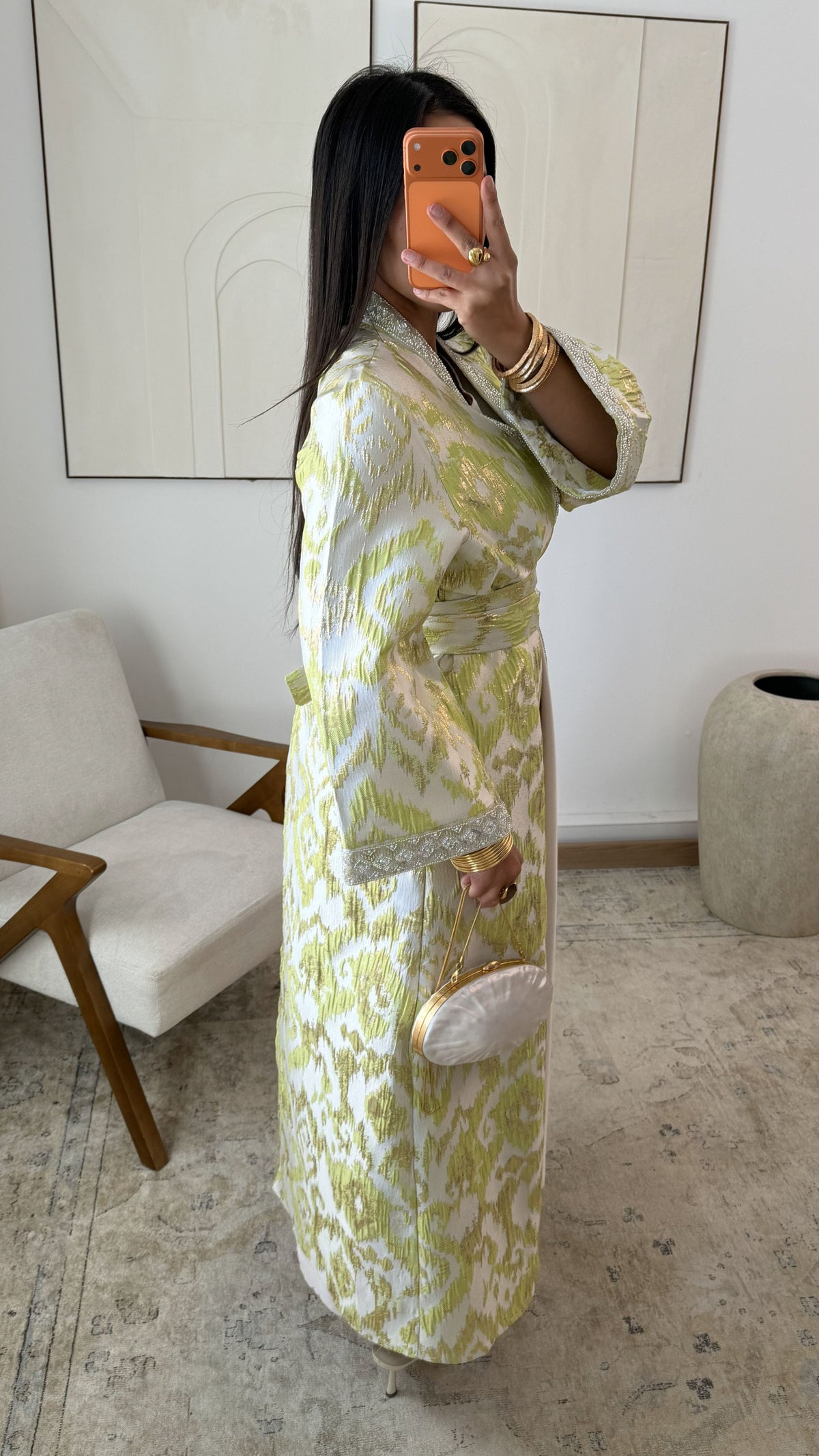 Ilyana Kimono Abaya Set
