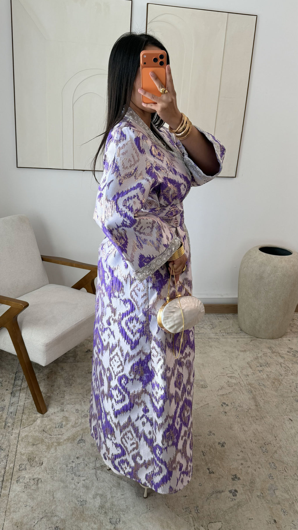 Ilyana Kimono Abaya Set