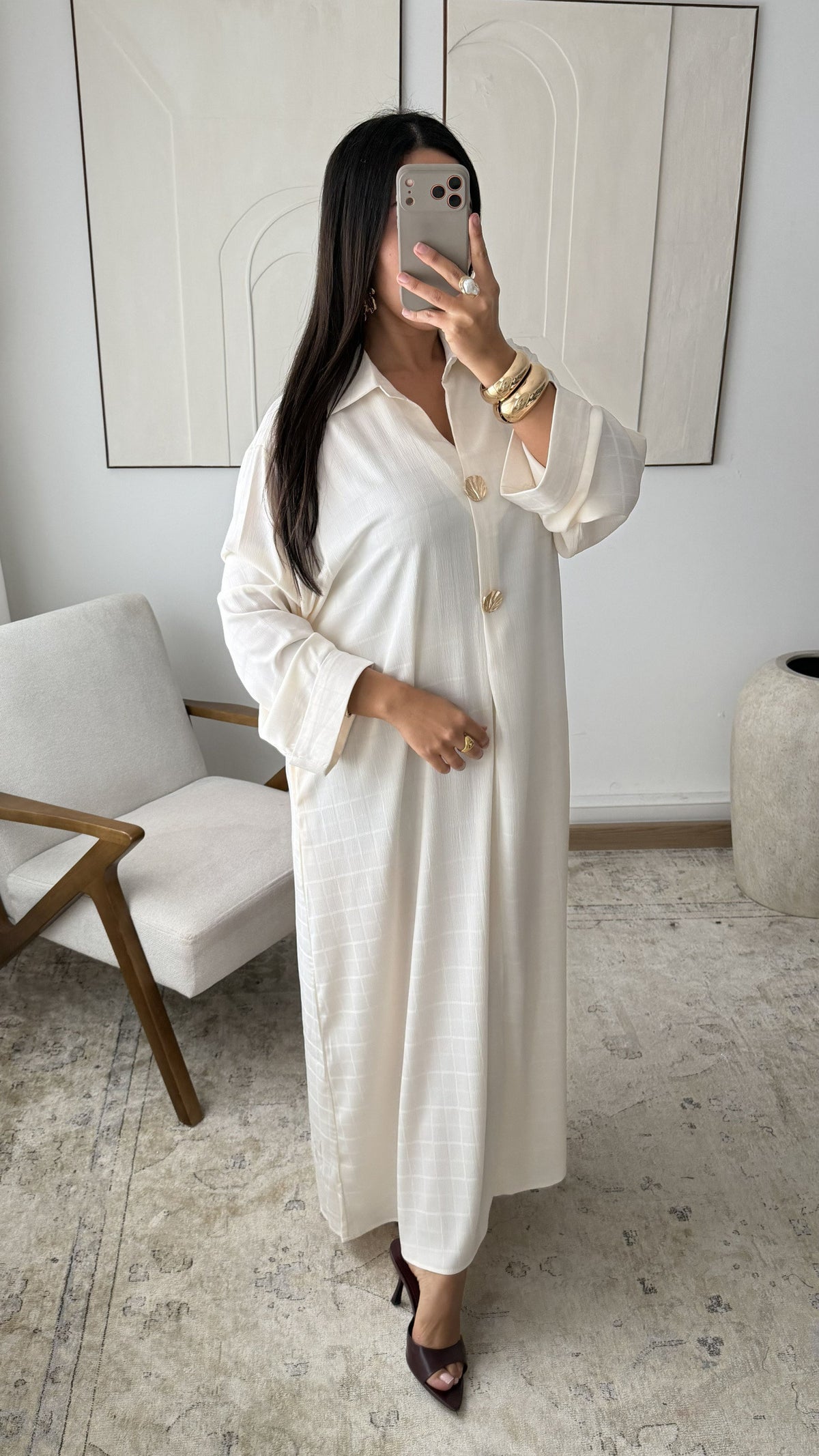 Elyzara Abaya Jurk