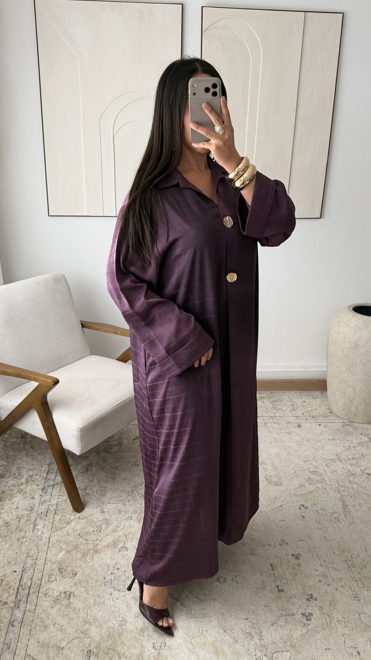Elyzara Abaya Jurk